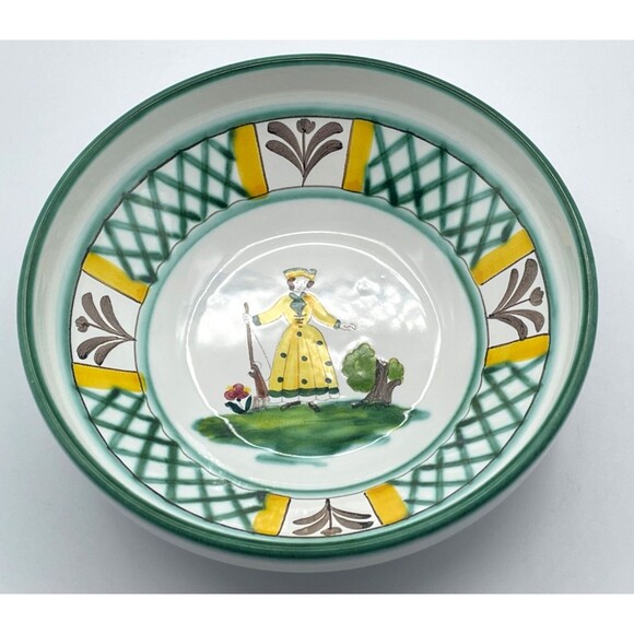 NEW Gmundner Keramik Female "Hunter's Delight" Cereal Bowl 6.5" Handmade Austria - Picture 3 of 6
